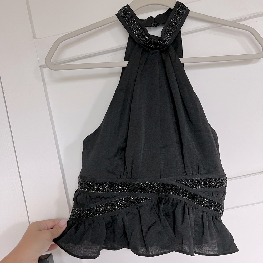 EXPRESS peplum tank top